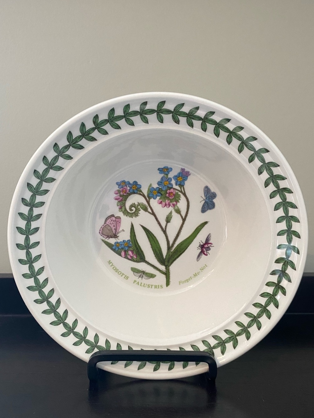 Portmeirion The Botanic Garden 1972 Forget-Me-Not Cereal Bowl
